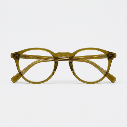Monture optique Orion en acétate vert olive monad